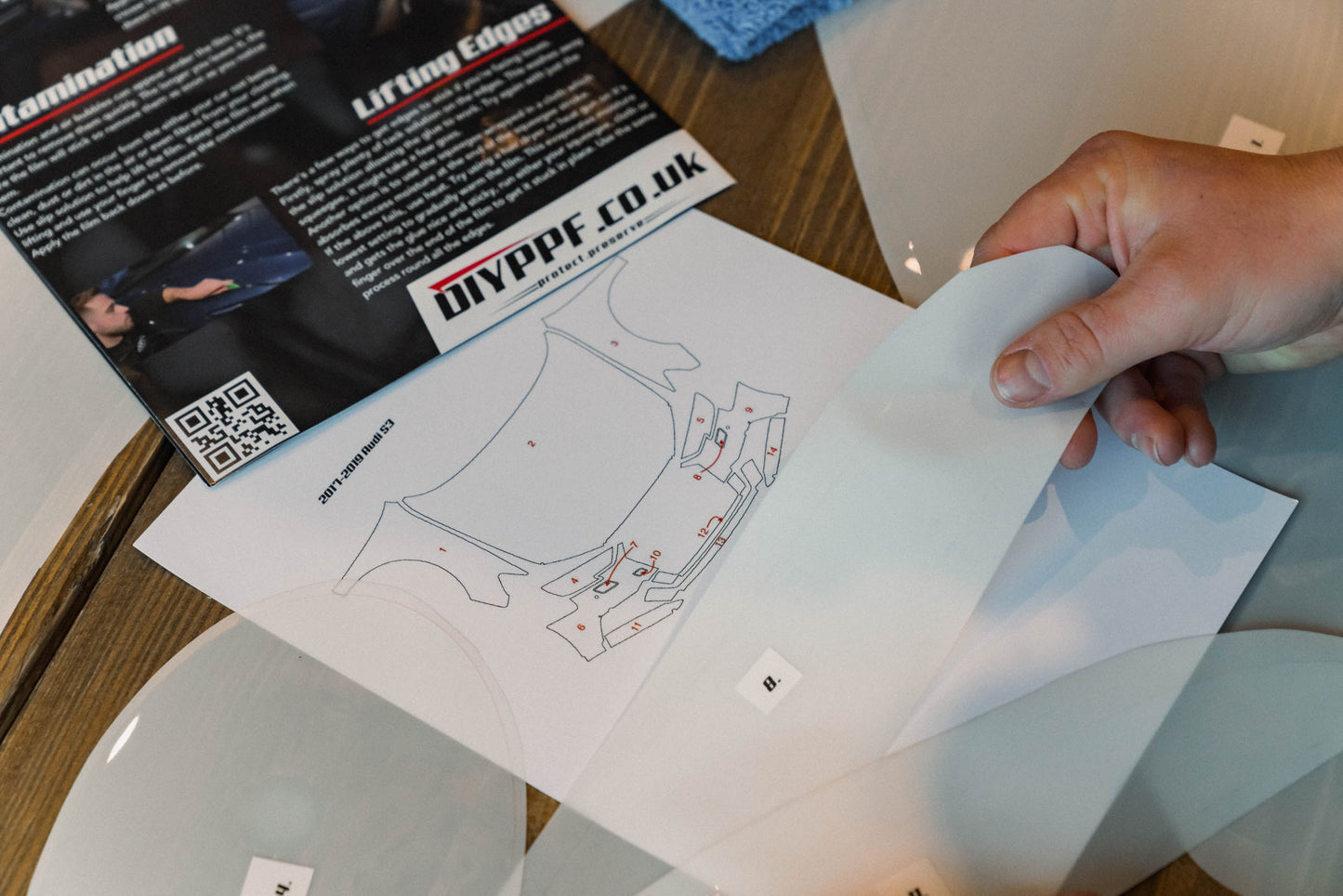 DIY PPF Un-Cut Sheet